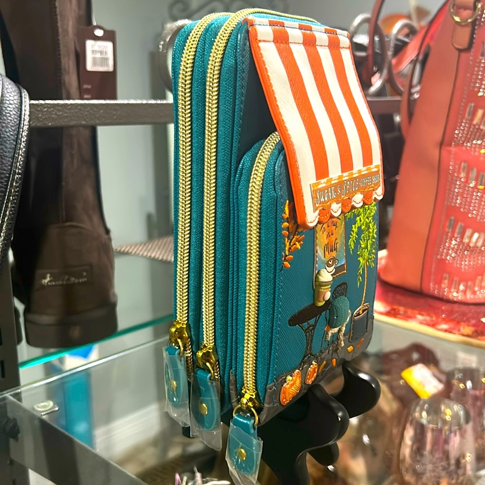 NWT Vendula London Sugar & Spice Limited Edition Crossbody Handbag - Picture 2 of 7